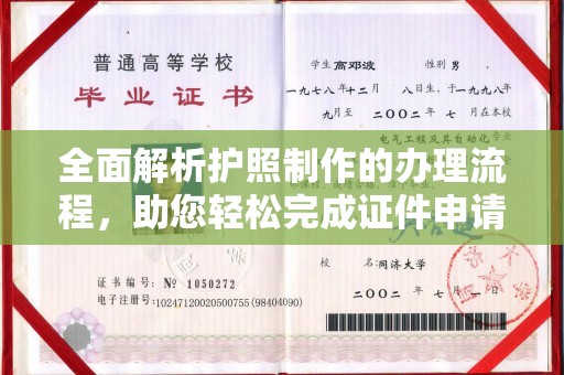 阎良全面解析护照制作的办理流程，助您轻松完成证件申请